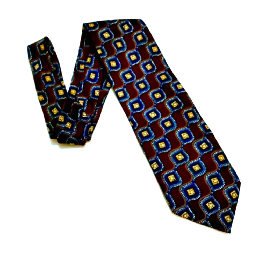 Stafford Printed SILK Neck Tie